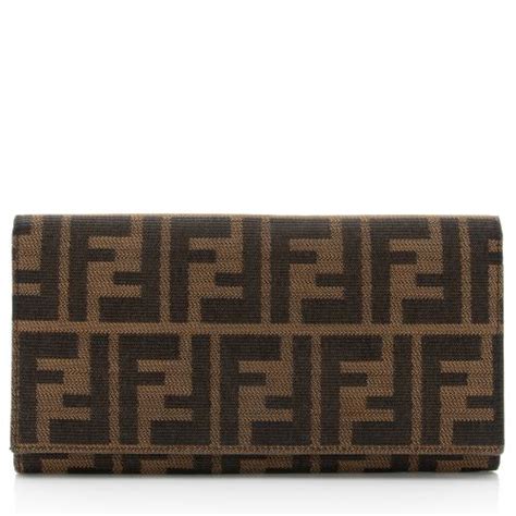 fendi baguette continental wallet|Fendi zucca long wallet.